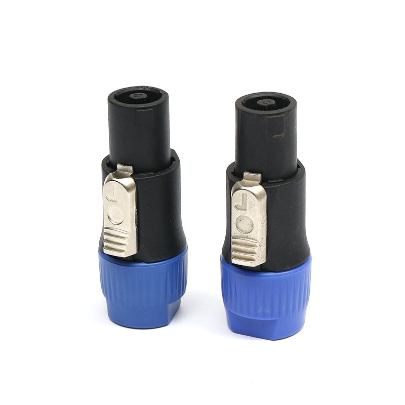 OEM Free Sample Audio plug Stage audio special connector Metal tail professional audio plug four core ohm head