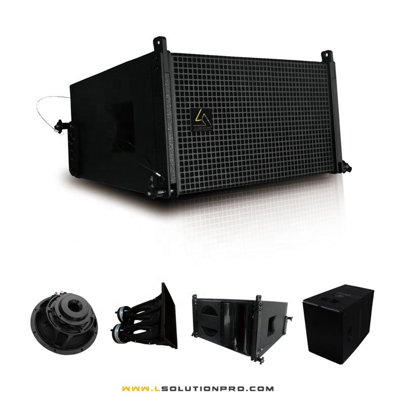 Single 10 inch two-way line array speakers passive/active line array subwoofer sound system professional line array speakers
