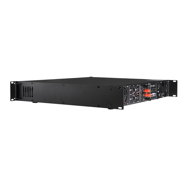 2x400W professional post-level power amplifier, Class AB circuit power amplifier