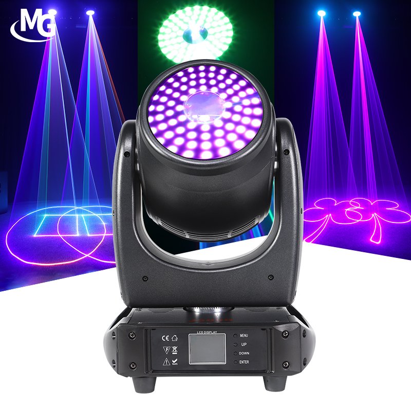 New 3W Moving Head Laser RGB Full Color Animation Laser Light for Dj Disco Club Bar Event Wedding Stage