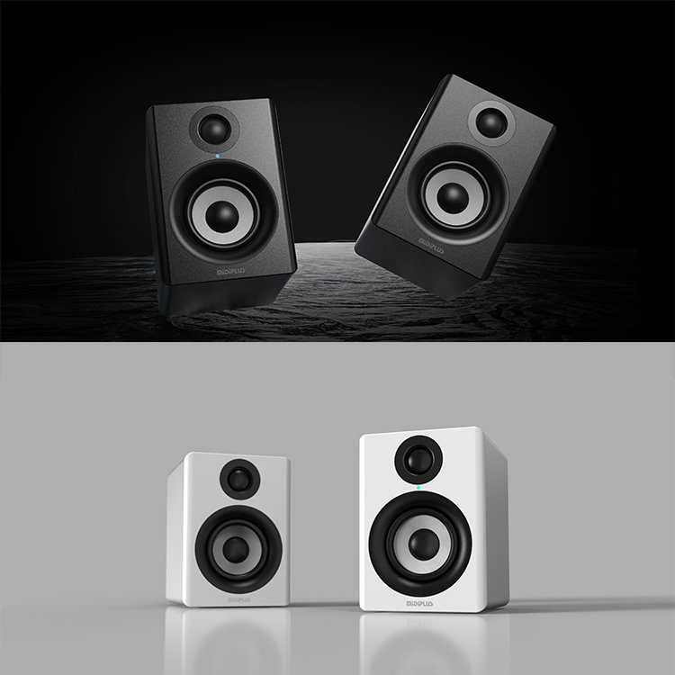 Midiplus MI3 S Professional Powered Active Studio Monitor Hometheater Bookshelf 3 Inch Bluetooth Near Field Monitor Speaker