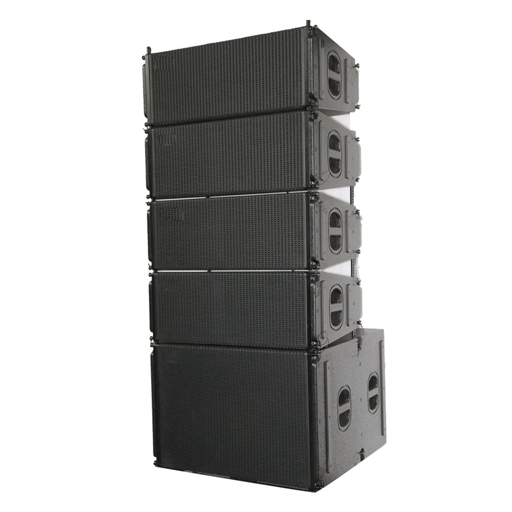 Outdoor Events High Quality Dual 10 Inch Line Array Passive Speaker For Audio Sound Stage System