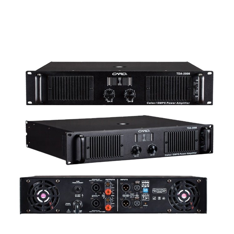 High Output 7000w Multi-Channel Power Drive Amplifier Active Power Amplifier Module For Concerts With 1 Year Warranty