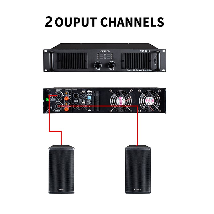 High Output 7000w Multi-Channel Power Drive Amplifier Active Power Amplifier Module For Concerts With 1 Year Warranty
