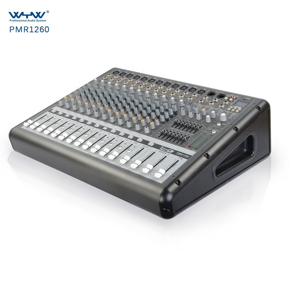 professional audio mixer console