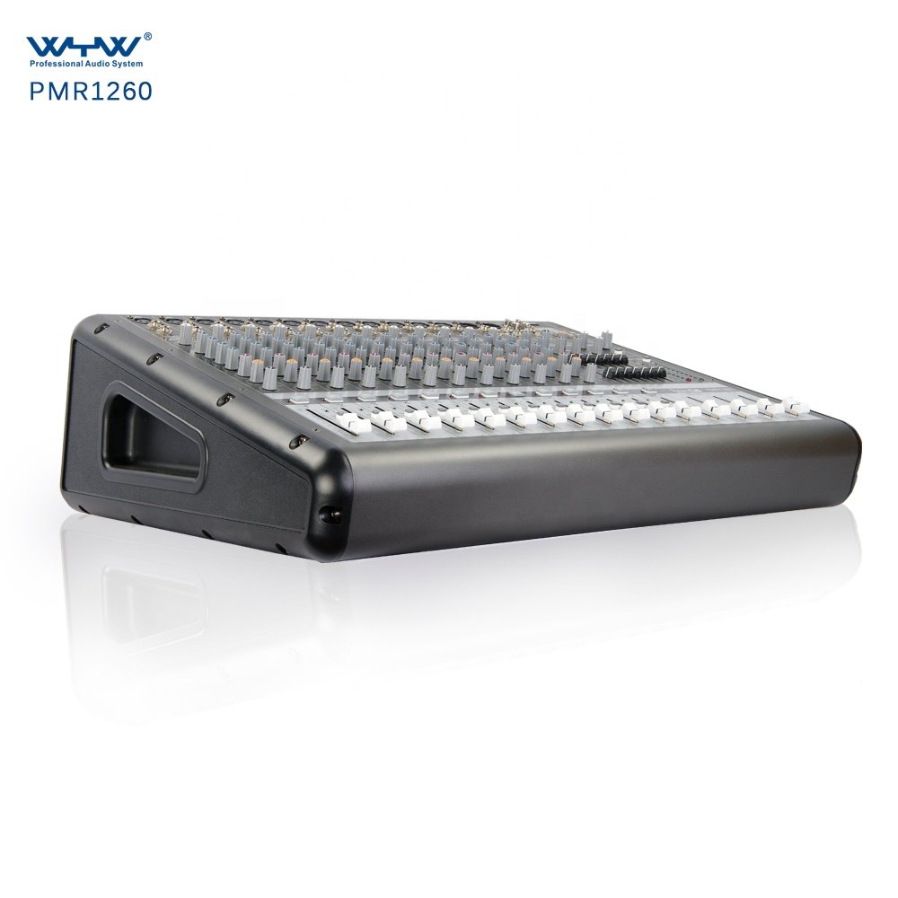 professional audio mixer console