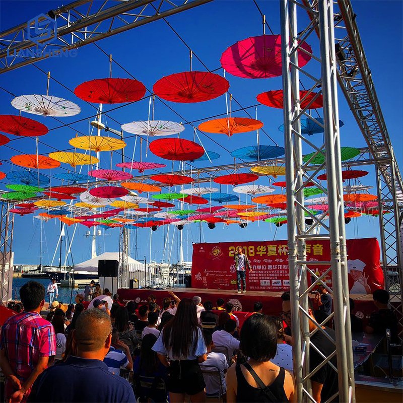 Runway Stage Truss Structure Speaker Truss Tower Line Array Stand Lift Tower Backdrop