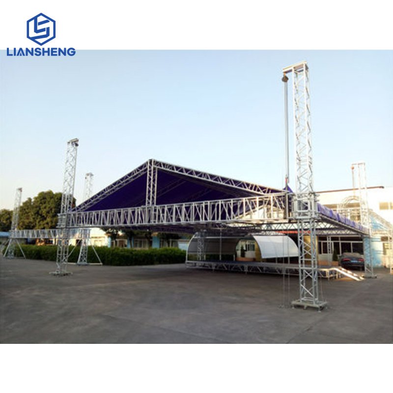Runway Stage Truss Structure Speaker Truss Tower Line Array Stand Lift Tower Backdrop
