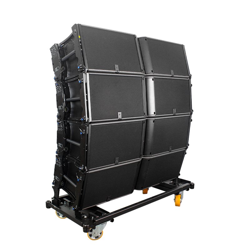 Neodymium drivers passive double 12-inch 3-way line array doble de 12 pulgadas dj speaker sound system