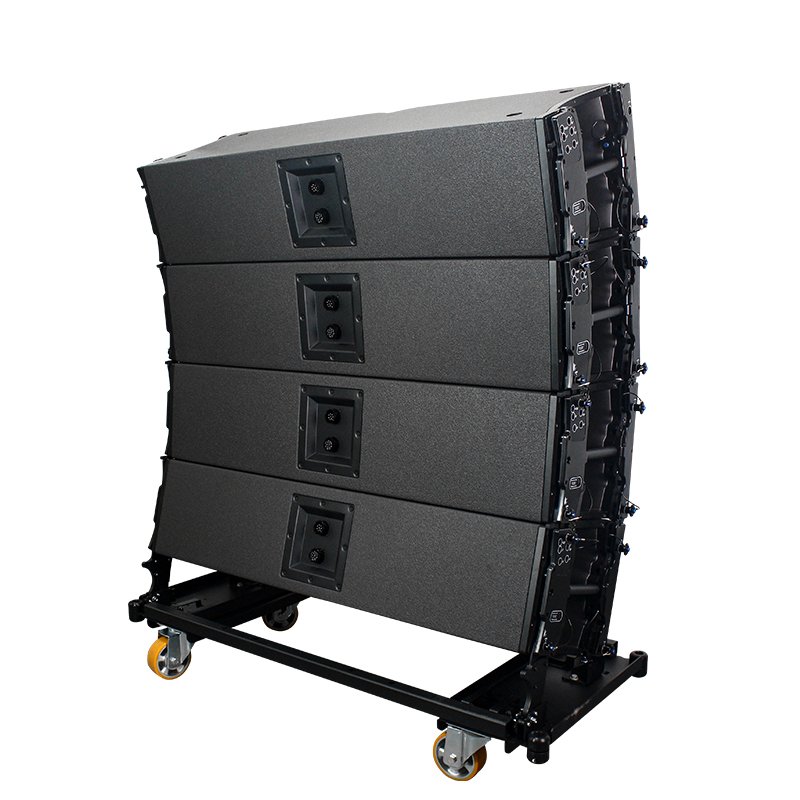 Neodymium drivers passive double 12-inch 3-way line array doble de 12 pulgadas dj speaker sound system