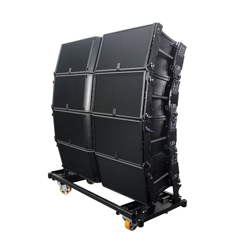 Neodymium drivers passive double 12-inch 3-way line array doble de 12 pulgadas dj speaker sound system