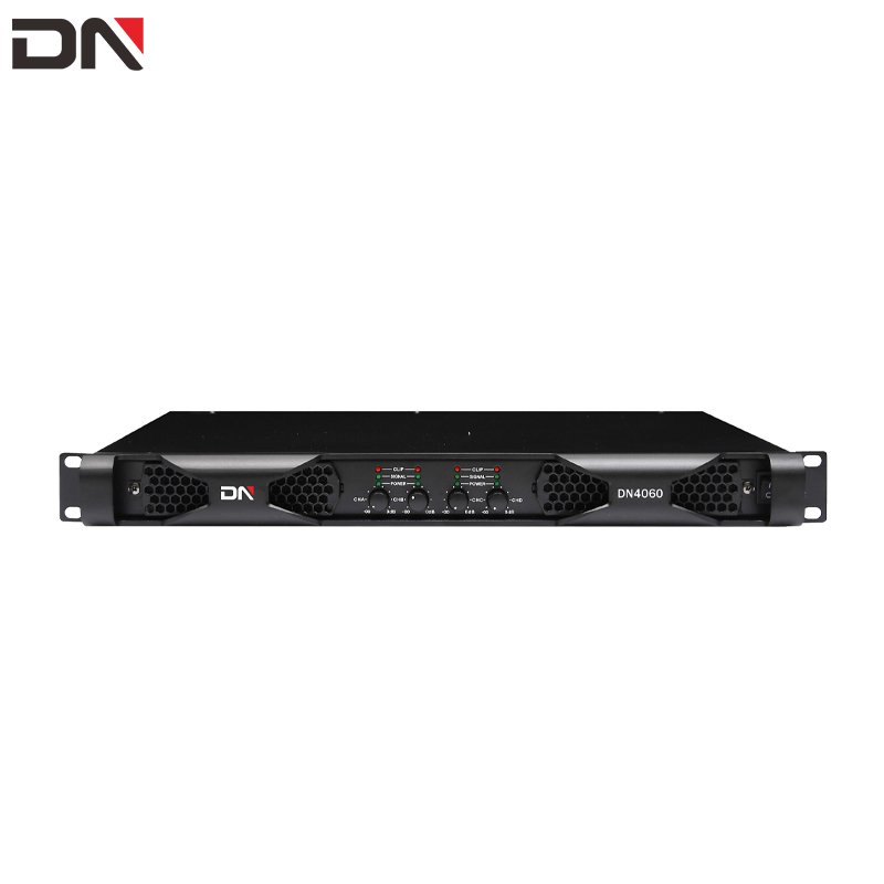 Custom 1u Stable 8 Ohm 2x1500w 4 Ohm 2x2000 watt 4 Channel Sound Equipment Speaker Audio Class D Power Amplifier Professional