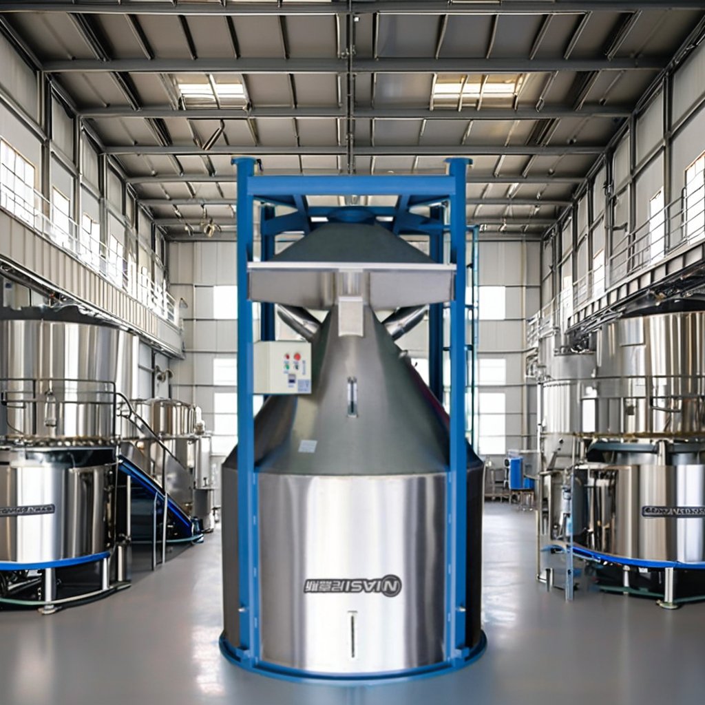 Plastic particles recycled materials large-scale industrial mixing mixer stainless steel screw mixer drying equipment