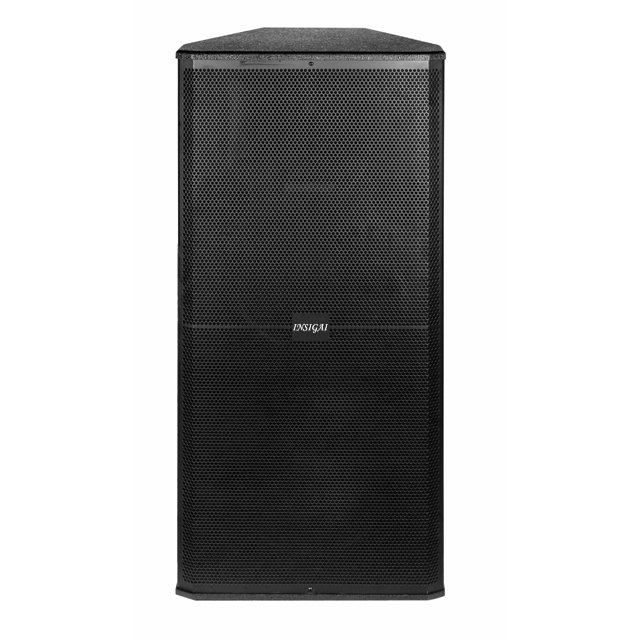 SRX725 Dual 15" High Output Bass Unit 3-Way Full-Rang Speaker For Speech/DJ/Stage Performance Professional Audio Sound Equipment