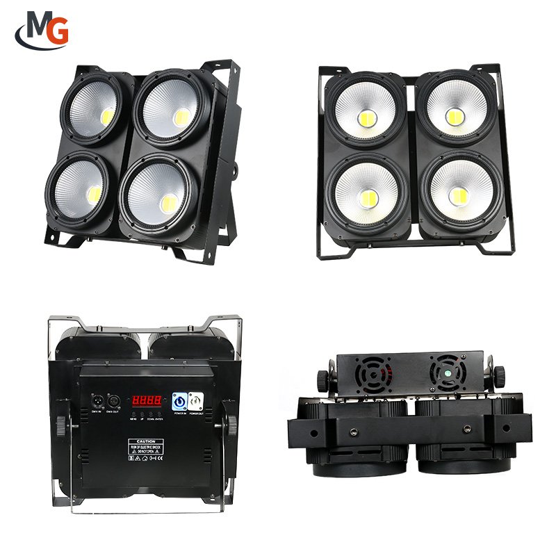 4x100W Stage Blinder Audience Light 400W DMX 512 COB LED Blinder Par Light