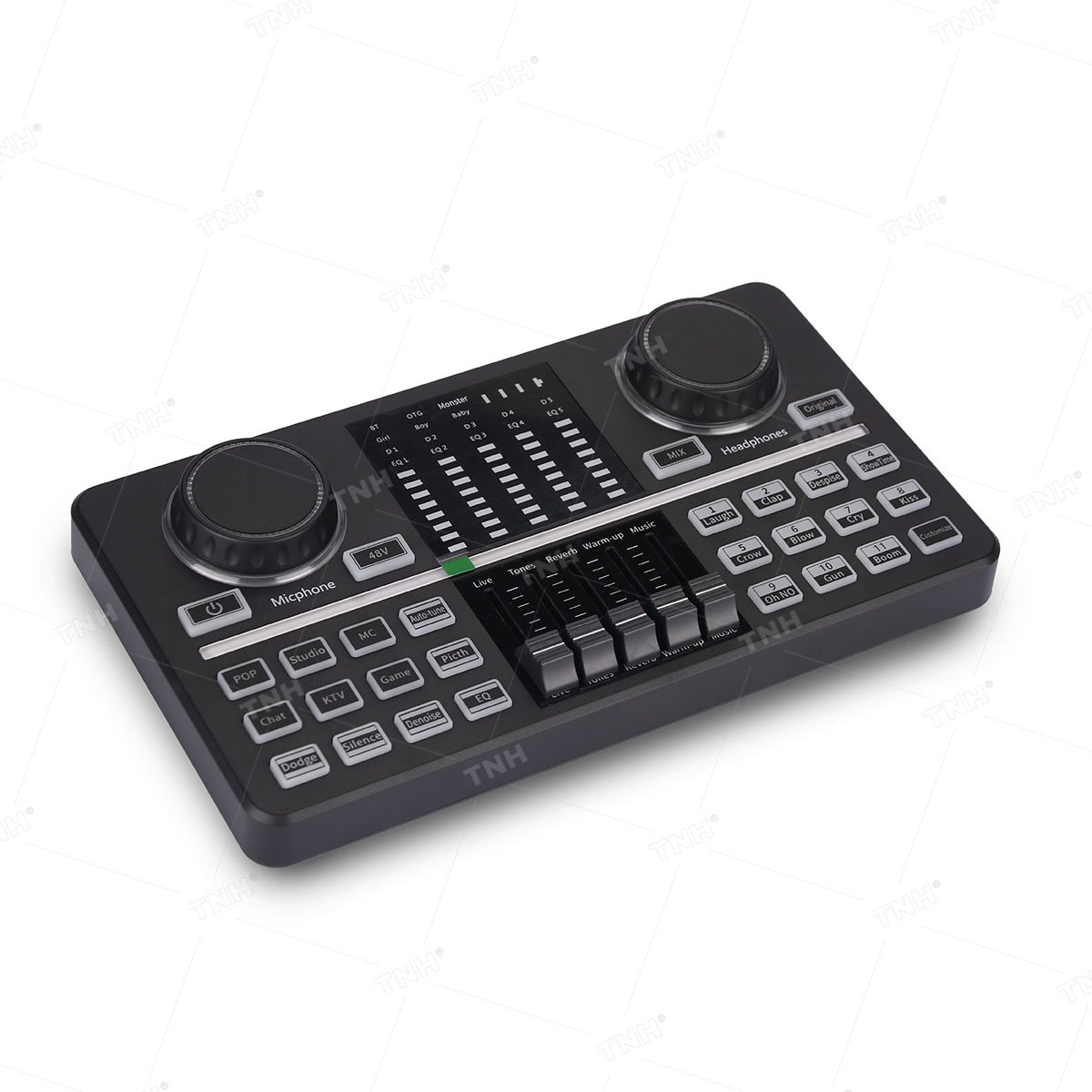 D 9 Professional Recording Music Studio Equipment Power Audio Mixer USB Sound Card Console Mixer For Live Stage