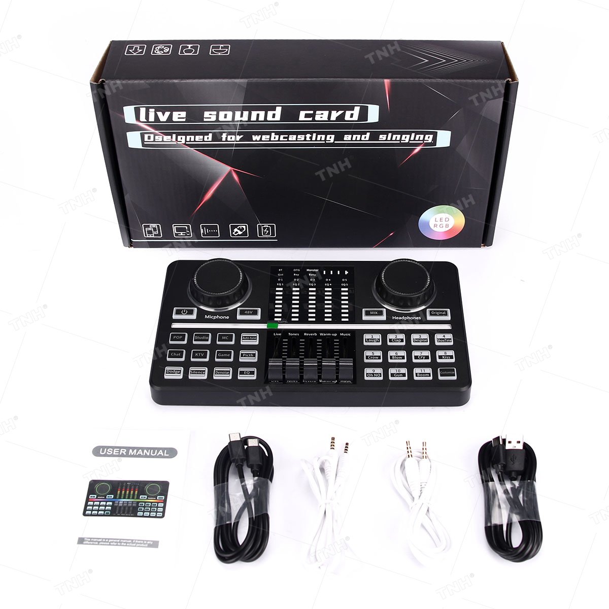 D 9 Professional Recording Music Studio Equipment Power Audio Mixer USB Sound Card Console Mixer For Live Stage
