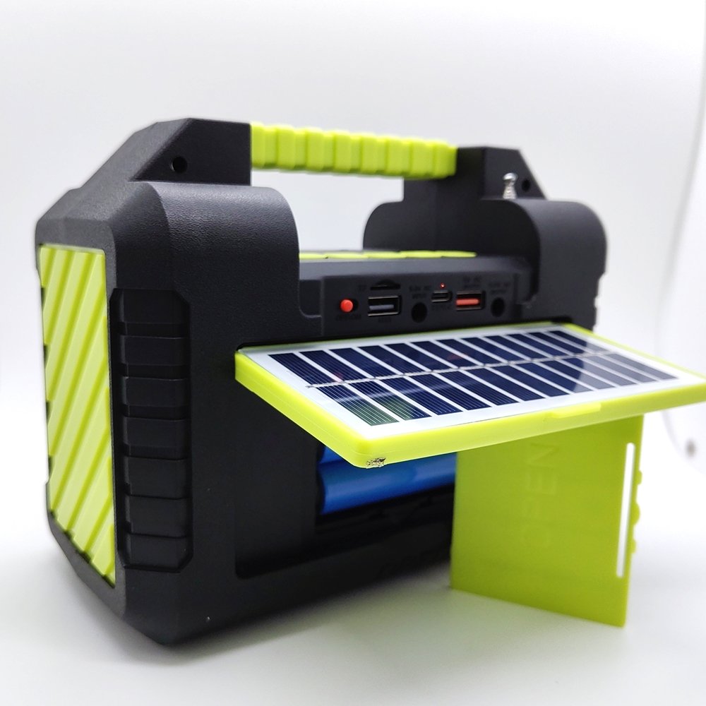 LP-V77 Outdoor Wireless Blue-tooth Portable Solar Charging Solar Speaker&Charger Solar Power Speaker 30 hours long battery life