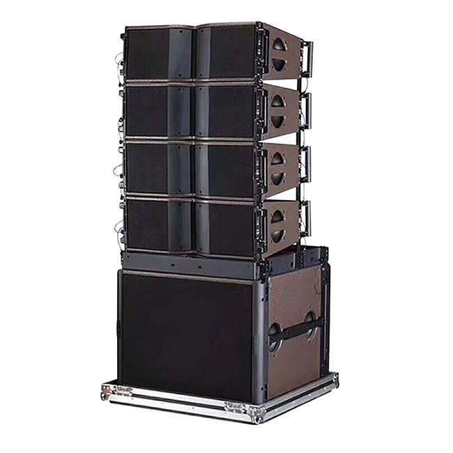 Hot sale neodymium profession kara dual 8 inch powered line array pro audio line array audio video