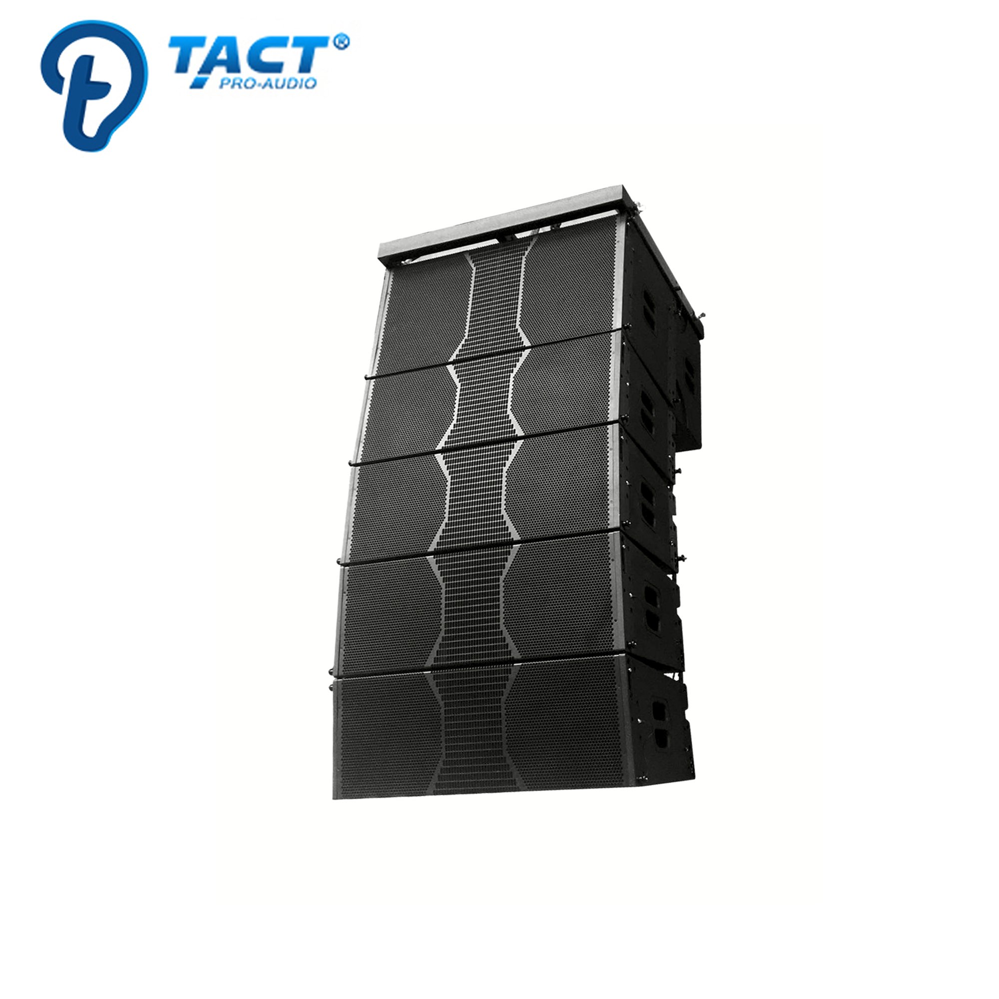 Professional sound powerful 1000W dual 12 inch sound equipment line array speaker system