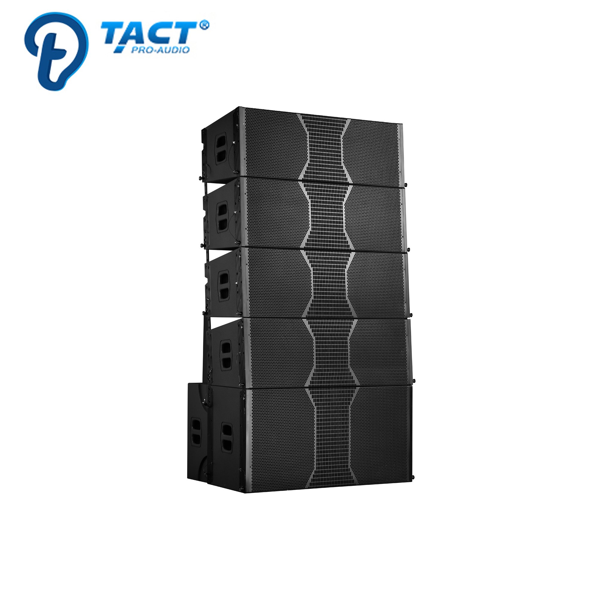 Professional sound powerful 1000W dual 12 inch sound equipment line array speaker system