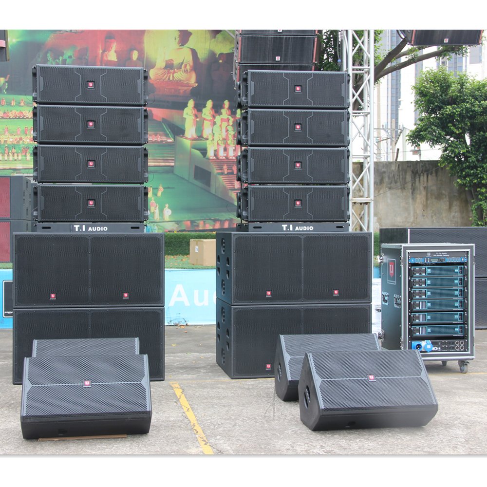 LA210 Line array dual 10 inch line array Active and passive indoor outdoor show professional audio sound system
