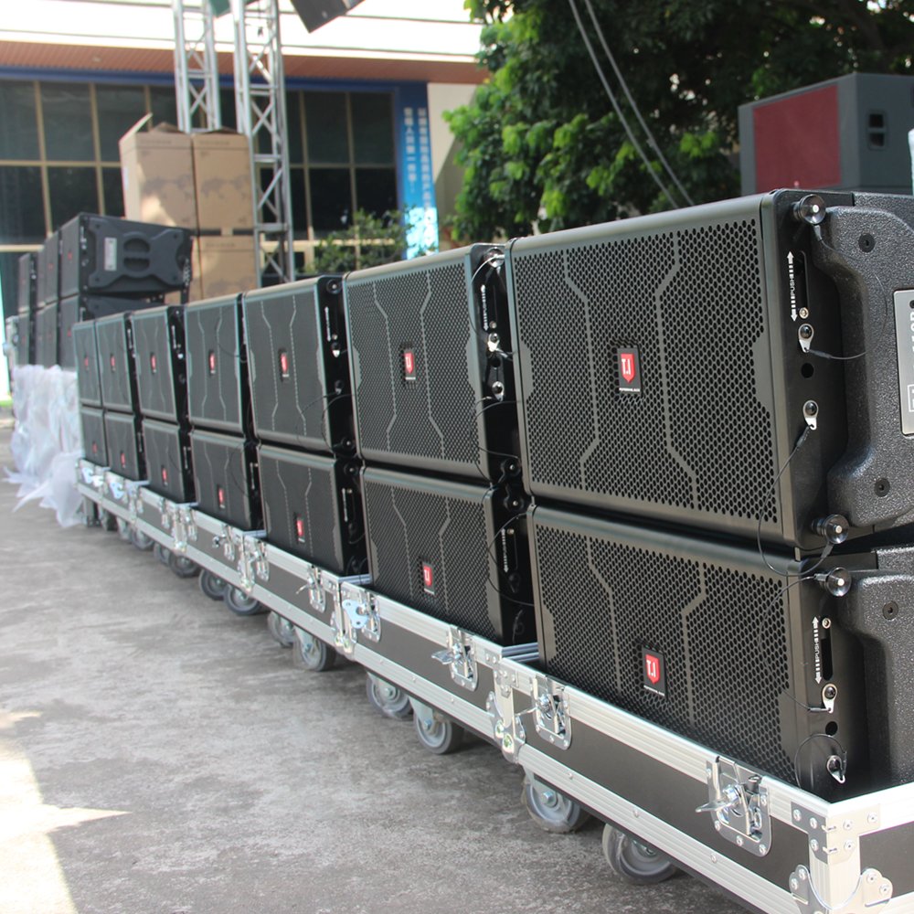 LA210 Line array dual 10 inch line array Active and passive indoor outdoor show professional audio sound system