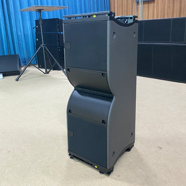 Professional Line Array System Passive 2 Way Double 12 Inch Line Array Speaker sound system