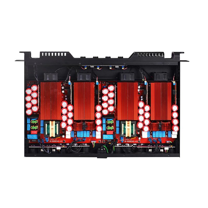 JGMaudio Professional 1U 4 Channels Audio Power Amplifiers For KTV Subwoofers Sound Equipment