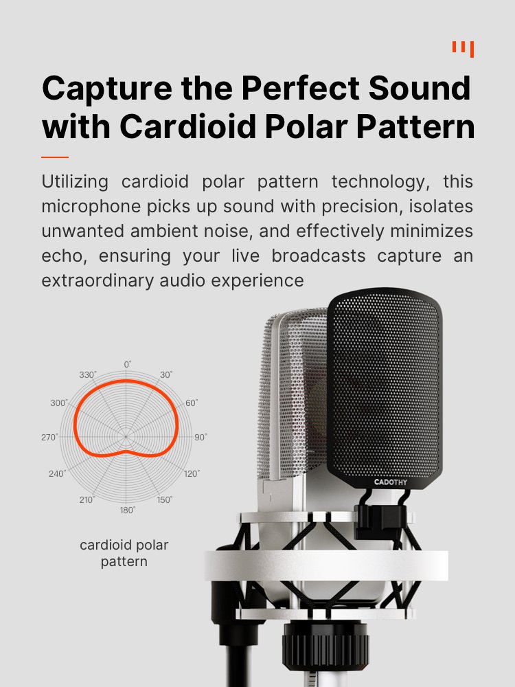 CADOTHY Live Stream Kit V8 Sound Card Desktop Condenser Microphone For Tiktok podcast Online Show Broadcasting