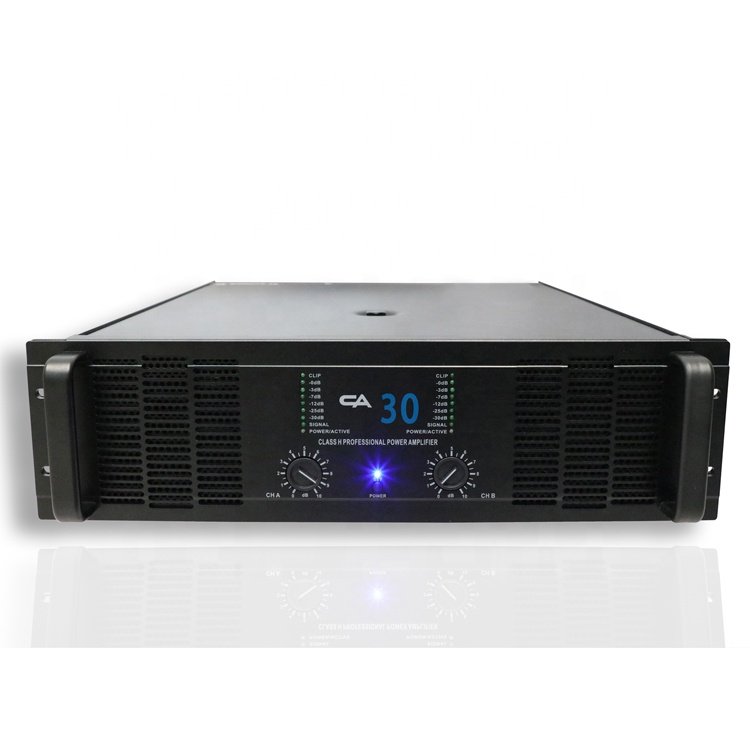 CA12/CA18/CA20/CA30 OEM 150W-1900W 2CH Professional Power Amplifier Audio Sound Equipment for Stage Theatre KTV School Church