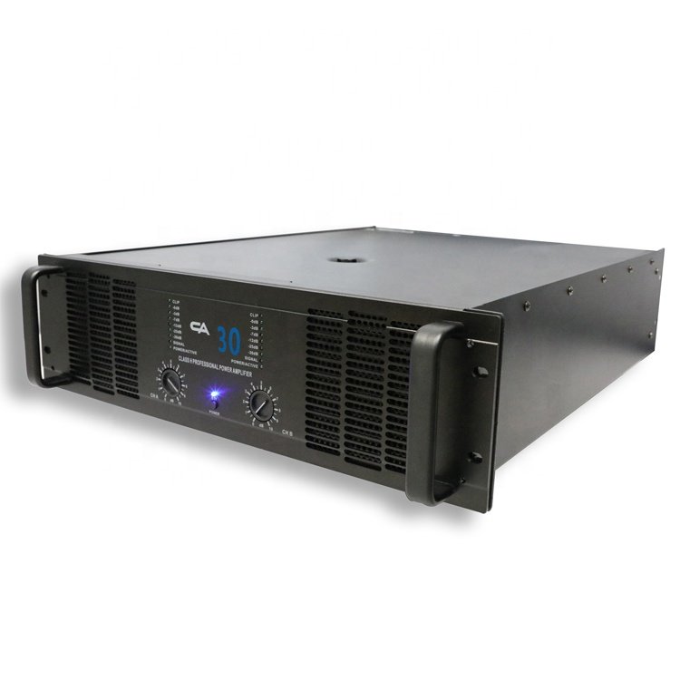 CA12/CA18/CA20/CA30 OEM 150W-1900W 2CH Professional Power Amplifier Audio Sound Equipment for Stage Theatre KTV School Church