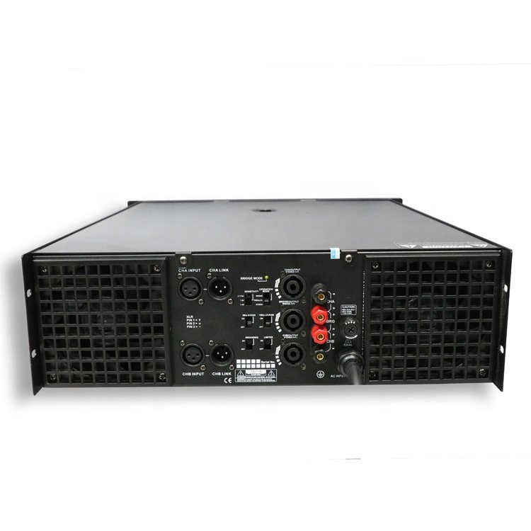 CA12/CA18/CA20/CA30 OEM 150W-1900W 2CH Professional Power Amplifier Audio Sound Equipment for Stage Theatre KTV School Church