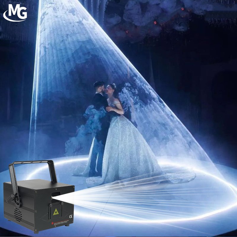 10W RGB Full Color Animation Laser Light ILDA 3D Lazer Light for DJ Night Club Party Disco Wedding Stage Show Projector