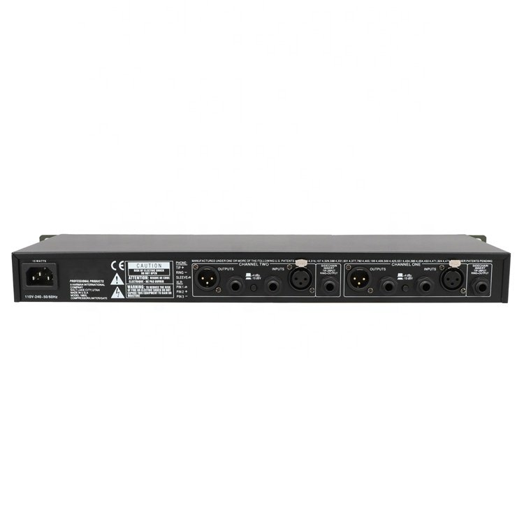 Model 166/266 Sound System Equipment Dual Channel Audio Sound Compressor