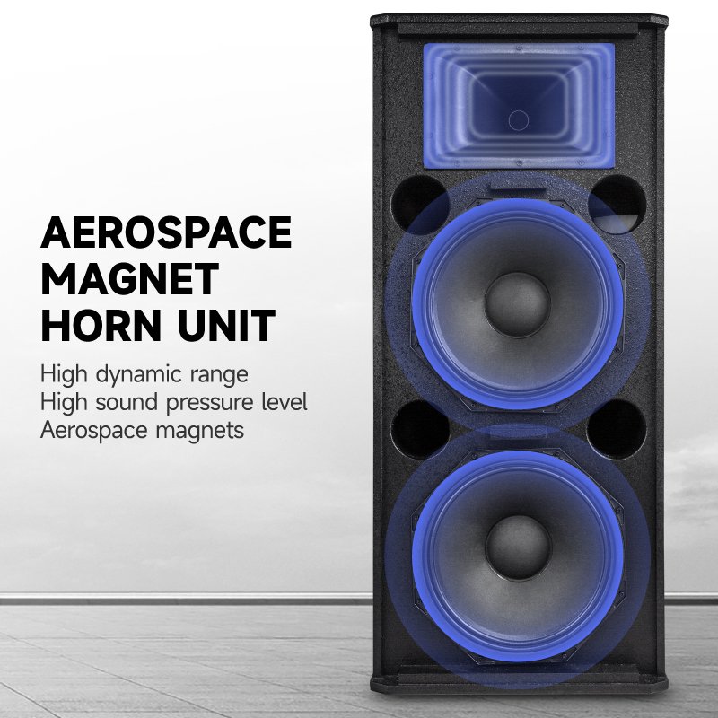 Bekboes Factory OEM SRX Series 12 15inch full range Stage passive speakers system professional audio sound equipment