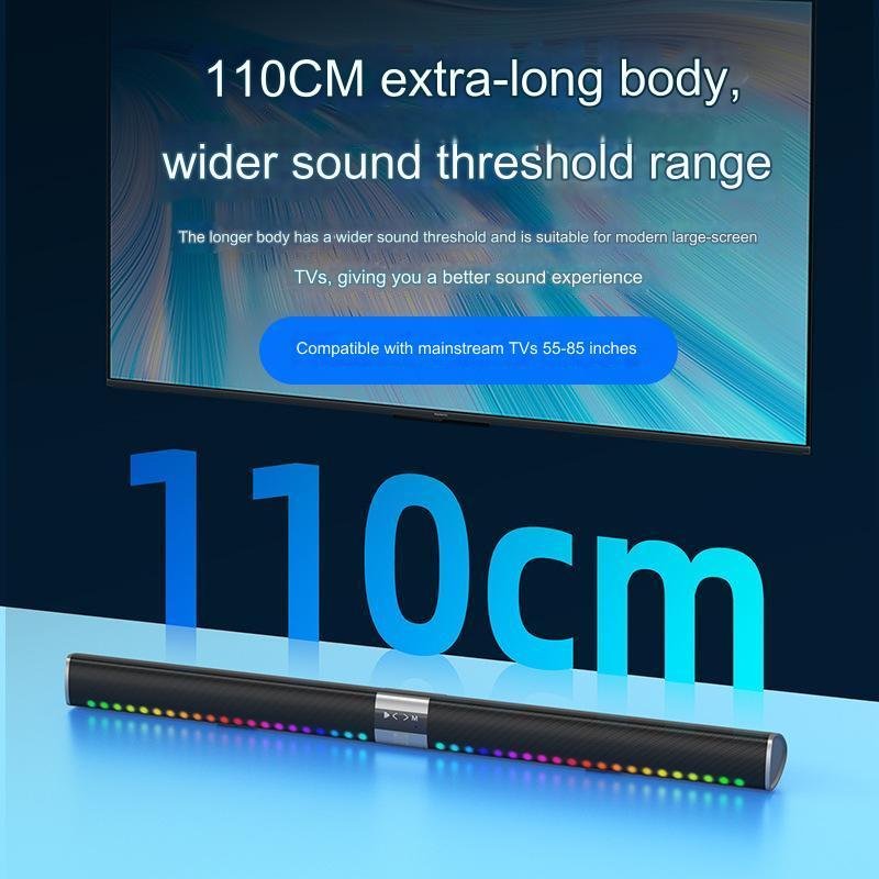 Factory stock soundbar with subwoofer wireless surround bluetooth system Music Sound Deep Party Speakers for home theater