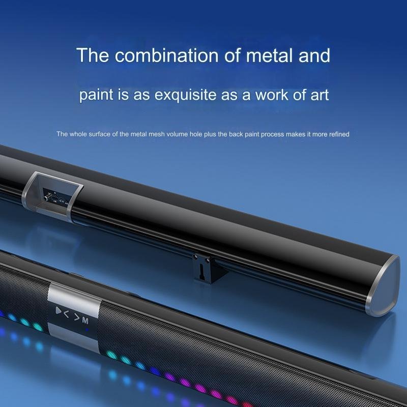 Factory stock soundbar with subwoofer wireless surround bluetooth system Music Sound Deep Party Speakers for home theater