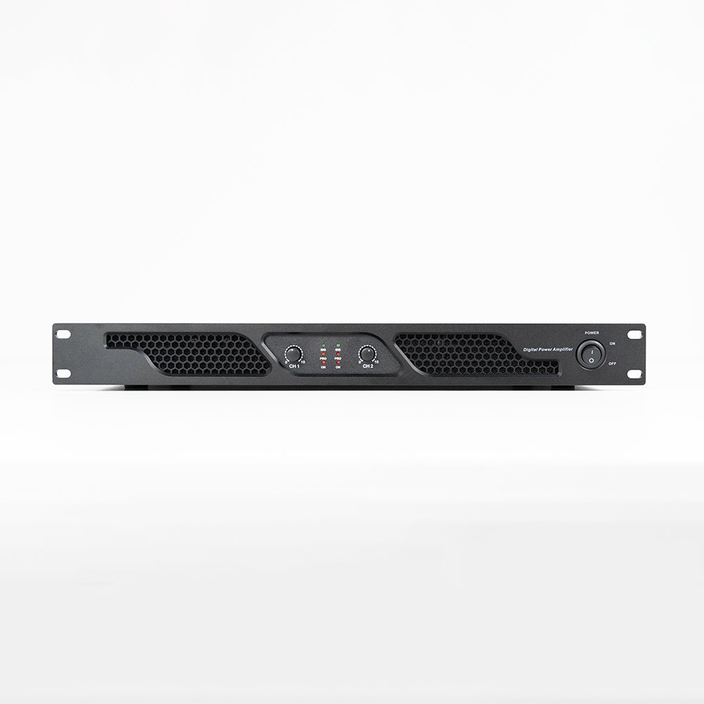 PV350 Black Professional Audio Sound Equipment 1U D Class 2 Channel Active High Quality 350W/550W Audio Power Amplifier