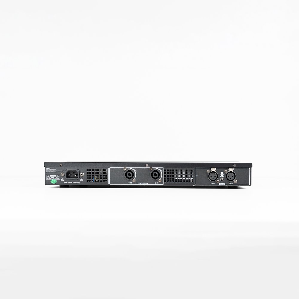 PV350 Black Professional Audio Sound Equipment 1U D Class 2 Channel Active High Quality 350W/550W Audio Power Amplifier