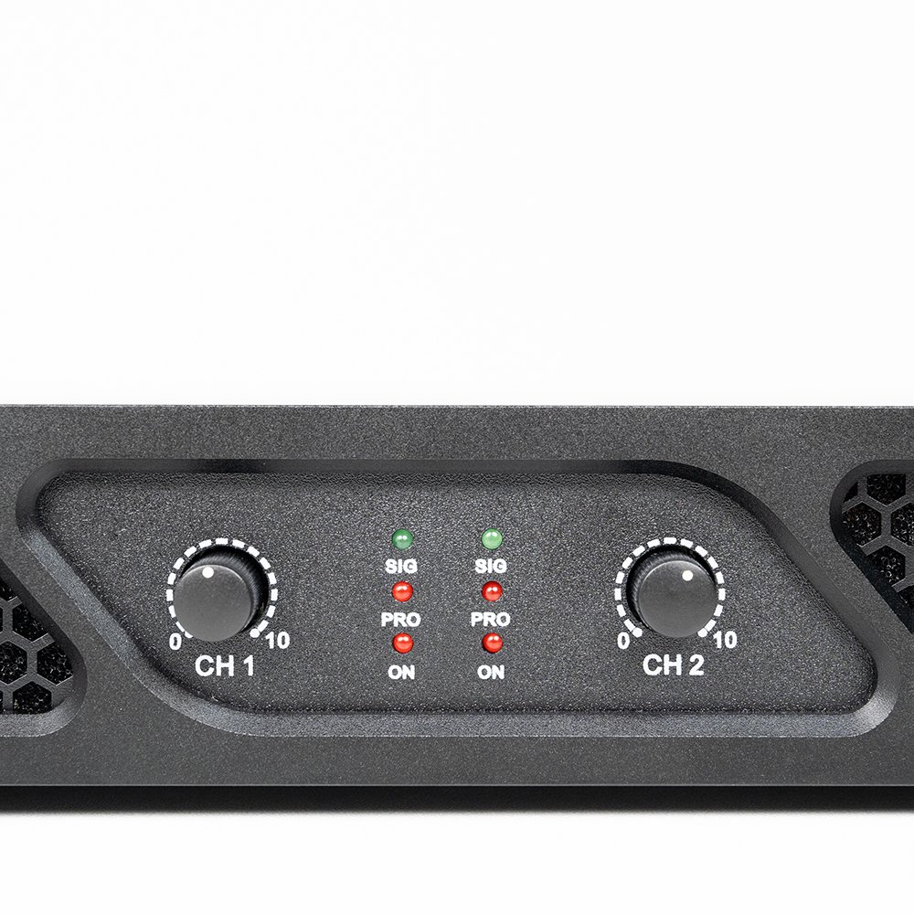 PV350 Black Professional Audio Sound Equipment 1U D Class 2 Channel Active High Quality 350W/550W Audio Power Amplifier