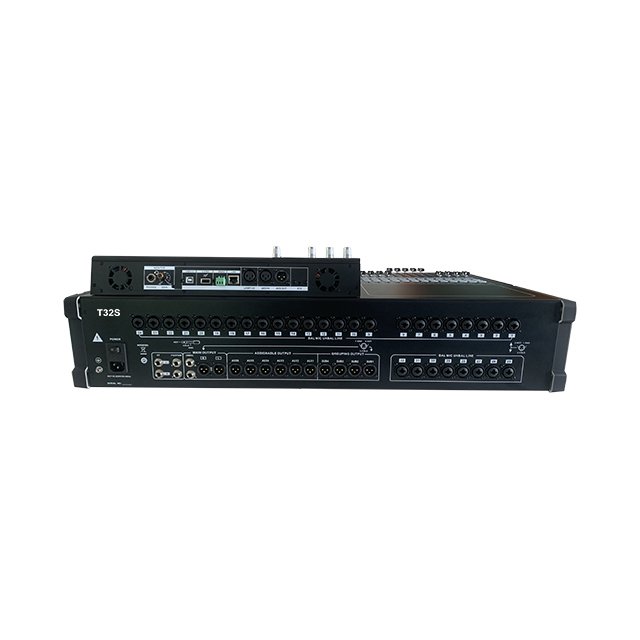 T32S Live Indoor/Outdoor Stage Digital Audio Mixer 32 Channels With Digital Preamps Sound Reinforcement System Audio Console