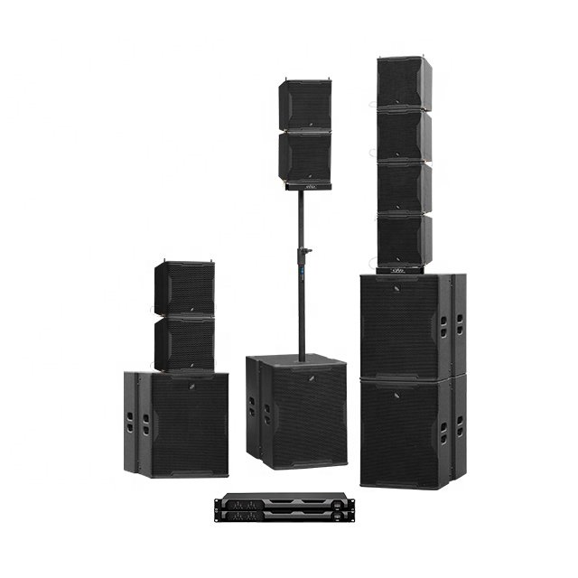 DARE Audio Single Ten pro sound system sets Subwoofer Outdoor Speakers waterproof coaxial Single 10'' line array