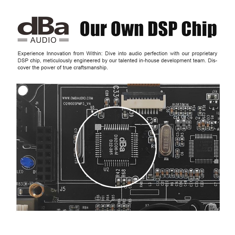 High Quality Customized Car Class D Amplifier DSP Module Class d DSP Amplifier CQ190