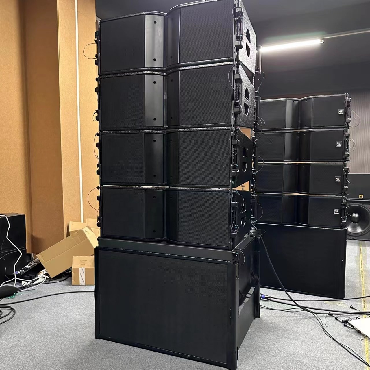 K10 active line array speakers 10 inch passive loudspeakers professional audio sound equipment from stage performance