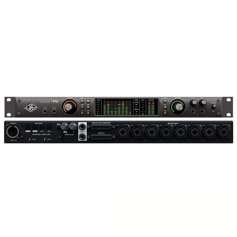 Sound System X6 X8 X8P X16 8 Twin X Duo Quad Mkll Universal Audio Interface