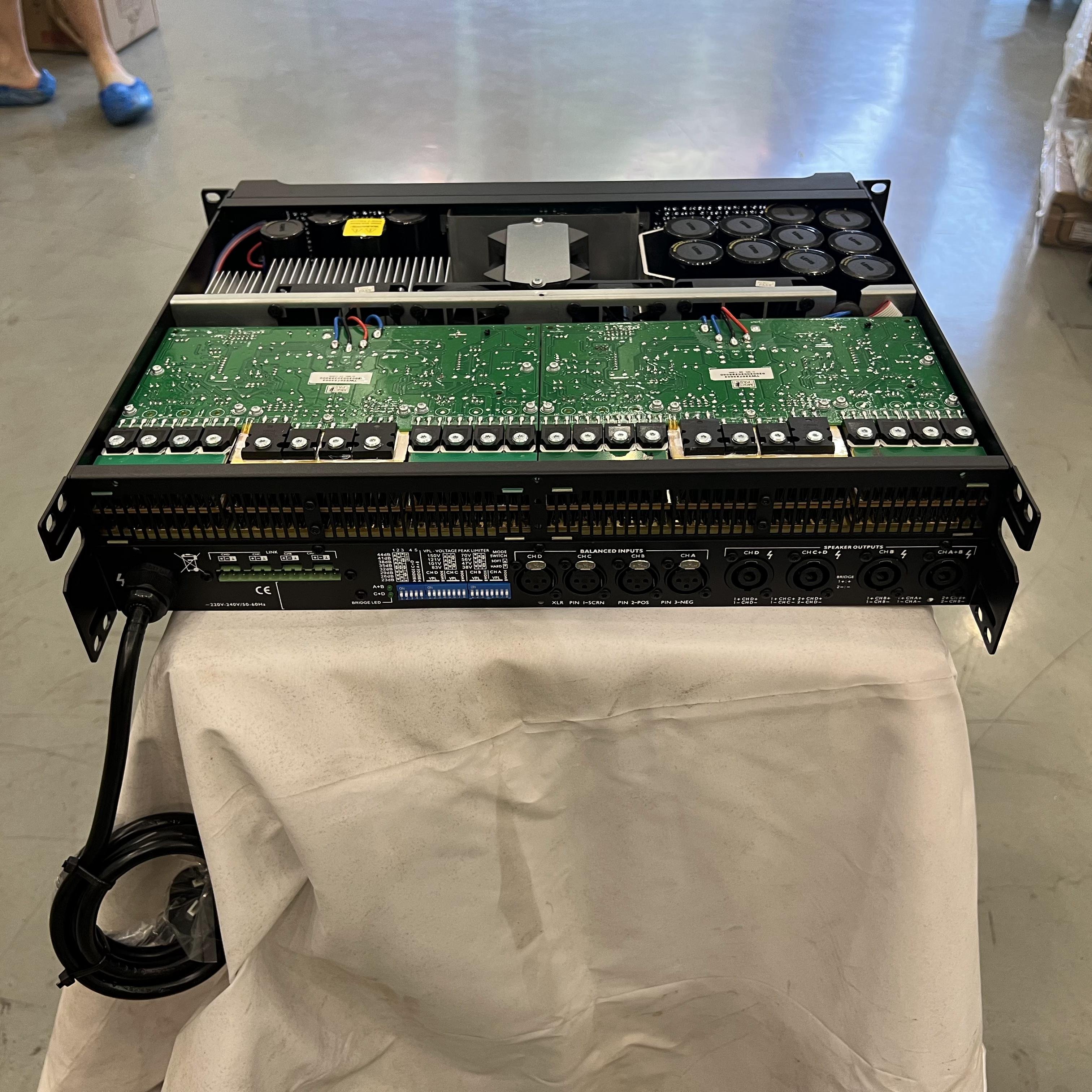 Same style LA 8 gree n FP10000Q 4ch 5000w Powerful Professional Power Amplifier for Stage Performance Audio Sound System