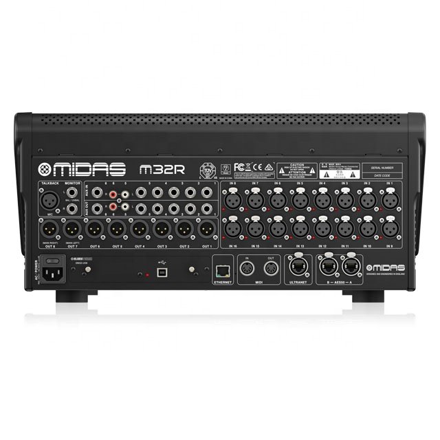 Midas M32R Live Digital Console Professional Audio Sound Equipment Outdoor Indoor Line Array System Audio Mixer