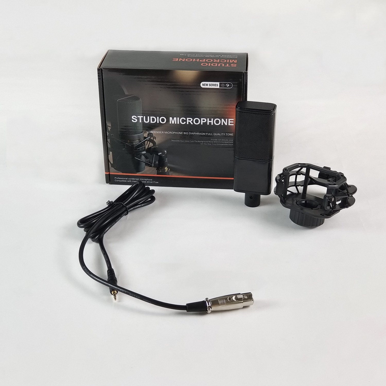 GAM-240 Recordio Unidirectional Condenser Mic 5V Sound Recording Dynamic Capacitor Studio Microphone