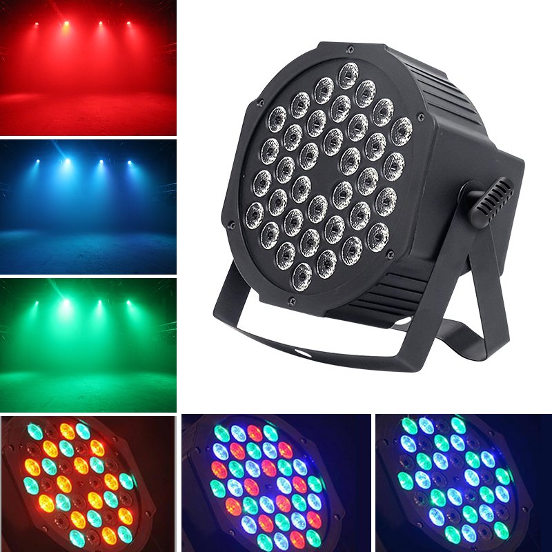 RGB 36 Led Par Light Dmx Dj Par Light Sound Activated Remote Control Disco Bar Party Stage Lighting Par Led 36